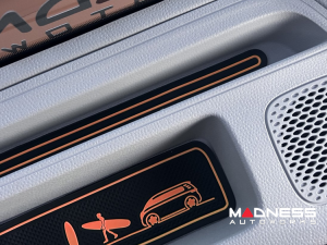 Volkswagen ID. Buzz Interior Upgade Kit - Non Slip Rubber Liner Kit - Orange